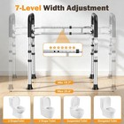 Toilet Safety Rails For Seniors  Adjustable Height   Width Toilet Safety Fram   