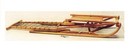 Folding Dog Sled Wooden Foldable Snow Kicksled