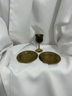 Brass Dish Set - Mini Brass Plate And Cup - Brass Dish Set - Brass Plates