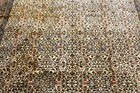 10x7 Superb Antique Hand Knotted 300kpsi Vegetable Dye Hereke Wool Turkish Rug