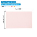 30 Sheets Vellum Paper 4 25 x5 5  Vellum Paper Printable 100gsm Multicolor