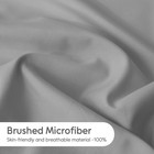 Queen 4 Piece 1600 Tc Hotel Luxury Sheets Set 1416 Inch Deep Pocket Gray