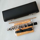 Excellent Piccolo C Key Silver Plated Mixed Wood Nice Sound And Technique