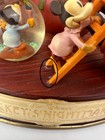 Disney Mickey Mouse Snow Globe Music Box Mickey s Nightmare Minor Repair