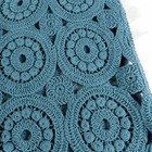 Nwt Womens S 2pc Set Crochet Top Pullover Matching Cami Boho Cottagecore Teal