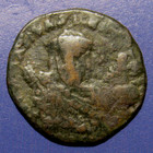 Ancient Byzantine Follis  Romanus I  913-959 Ad     Very Scarce With Few Around