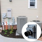 Hvac Wall Penetration line-set Cover Kit adjustable Indoor outdoor  split System