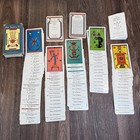 Vintage 1993 The Santa Fe Tarot Card Deck   Book Set - Complete Huber   Lecocq