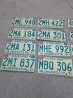 Minnesota License Plates Lot Of 16 1971 Vintage Mn