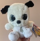 Vintage Rare 1988 Applause Moongleams Dog Plush Glow Dark Eyes Puppy Giordano