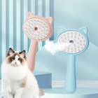 Hair Cleaning Brush With Mist Multifunctional Cat Grooming Brush Rechargeable Se