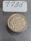 1901 5 Cent Canada Silver Coin -  925 Silver -