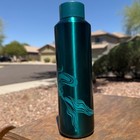 Starbucks Mermaid Tumbler Water Bottle Teal Green Metallic Reusable