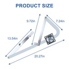 55-2 Attic Ladder Hinge Arms 1 Pair Fits For 2010-up Werner Mk 5  Wu2210  W22   