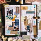 100pcs Vintage Sticker Pack - Scrapbooking Supplies   Junk Journal Accessories -