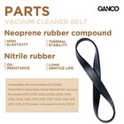 3031120 Replacement Part Vacuum Belt For Bissell Style 7 9 10 P n Model