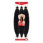 X-pression Braid Outre Crochet Braids X-pression Twisted Up 3x Springy Afro