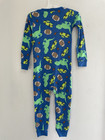 Carter s Toddler Boys 1-piece Cute Dinosaur 100  Cotton Long Sleeve Pjs Blue 3t