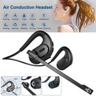 Bluetooth Headset With Removable Microphone  Noise Cancelling Wireless Headset