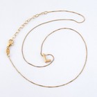 Vintage Italy Dyadema Sterling Silver 925 Gold Tone L Pendant Necklace 18 