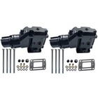 Pair For Volvo Penta Omc Exhaust Riser Elbow 4 3 5 0 5 7 5 8 L 305 350 V6 V8