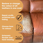 Leather Repair Paint Kit 2-in-1 Seal And Color For Car Seats Furniture Scratch