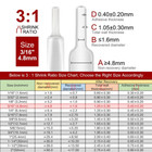 Heat Shrink Tubing 3 1 Marine Wire Wrap Insulation Cable Sleeve Tube Assortment