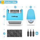 Identity Protection Roller Stamp Roller Identity Theft Prevention Security St   