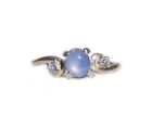 Blue Star Sapphire Ring 19thc Antique Gem Ancient Persia Sorcery Oracle Prophet