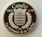 Peseta Cata  o 2019 Serie Pueblos Puerto Rico Plata Boricua Silver Quarter Catano