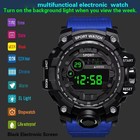 Men Waterproof Digital Sports Watch Military Tactical Led Backlight Wristwatch