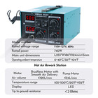 Yihua 852d  Air Pump Hot Air Rework Station Digital Soldering Station Kit