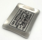 Vintage Levi Strauss Aluminum Ashtray Tray Dish 1970s Promotional 4 75 X 3 5 