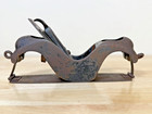 Antique Stanley Bailey No  13 Cast Iron Circular Compass Plane