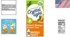 Refreshing Sugar-free Drink Mix - Peach Mango Green Tea  10 Packets  Low Calorie