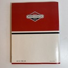 Briggs   Stratton Service And Repair Instructions Manual Paperback Book