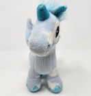 2008 Neopets Series 3 Approx 7  Cloud Uni Unicorn Pegasus Plush 