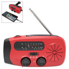 Emergency Hand Crank Radio With Led Lights Radios Emergency Flashlight Usb Charg