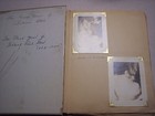 Vintage 1940 s Photo Album  With 91 Original Photo s  