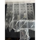 8pc Clear Acrylic Floral Display Boxes With Led Fairy Lights Centerpiece Risers