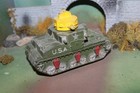 Awesome Sun Rubber Vintage Rubber Us Tank Made Circa 1940-complete
