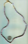 African Trade Beads Vintage Antique Venetian Old Glass Cane Drawn Awale Chevron