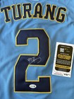 Milwaukee Brewers Brice Turang Signed Autographed Jsa Authenticated Jersey