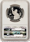 2010-w Proof Platinum Eagle 1 Oz Er Blue Ngc Pf70