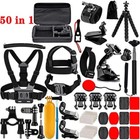 50 Pcs  waterproof Case For Gopro Hero 13 12 11 10 9 Action Camera Accessories