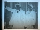 Claude Rains Photo Negative White Banners 8x10 Silver Gelatin Celebrity Actor K