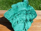 Tcr Malachite chrysocolla Jasper agate lapidary Rough Slab 288 Grams