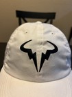 Nike Dri-fit Heritage 86 Rafa Nadal White Tennis Strapback Hat Cap 850666-101