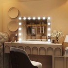 23 x18  Hollywood Vanity Mirror With Lights  15 Dimmable Led Bulbs  Led Makeu   