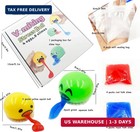 4-pack Vomiting Puking Egg Stress Balls  Fidget Toys Slime Ball   8-pack Slime S